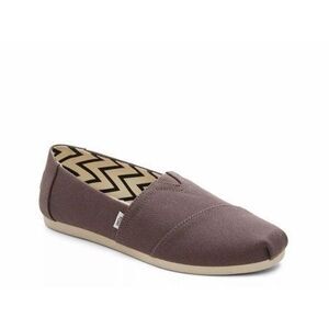 TOMS Women’s Brown Canvas Alpargata Slip-On Flats Size 7.5